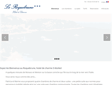 Tablet Screenshot of le-roquebrune.com